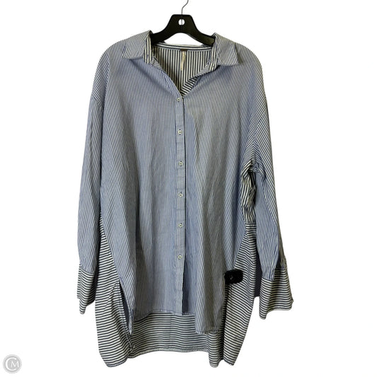 Top Long Sleeve By Free People In Striped Pattern, Size: M