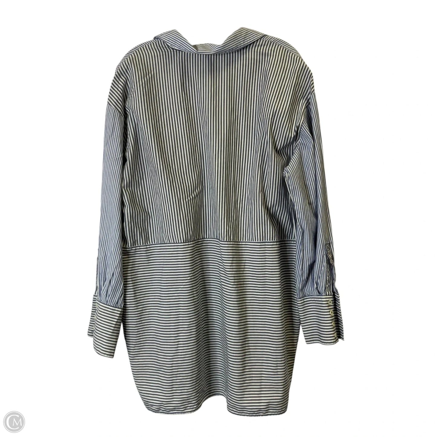 Top Long Sleeve By Free People In Striped Pattern, Size: M