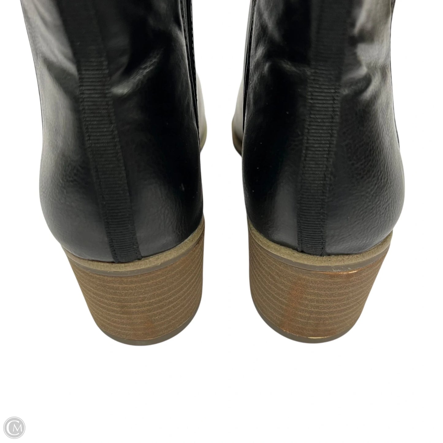 Boots Ankle Heels By Dr Scholls In Black, Size: 9.5