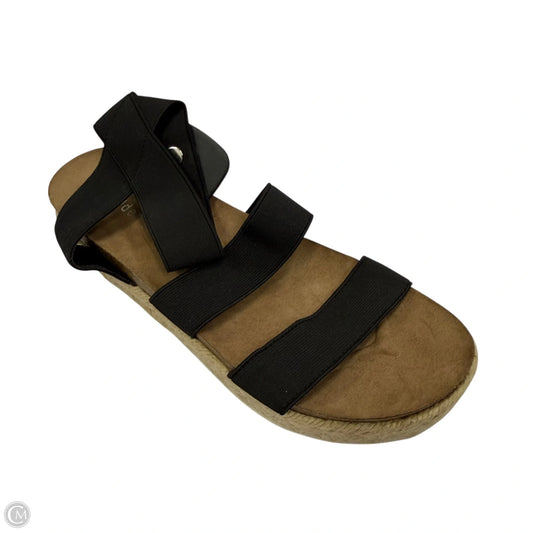 Sandals Flats By Madden Girl In Black, Size: 8