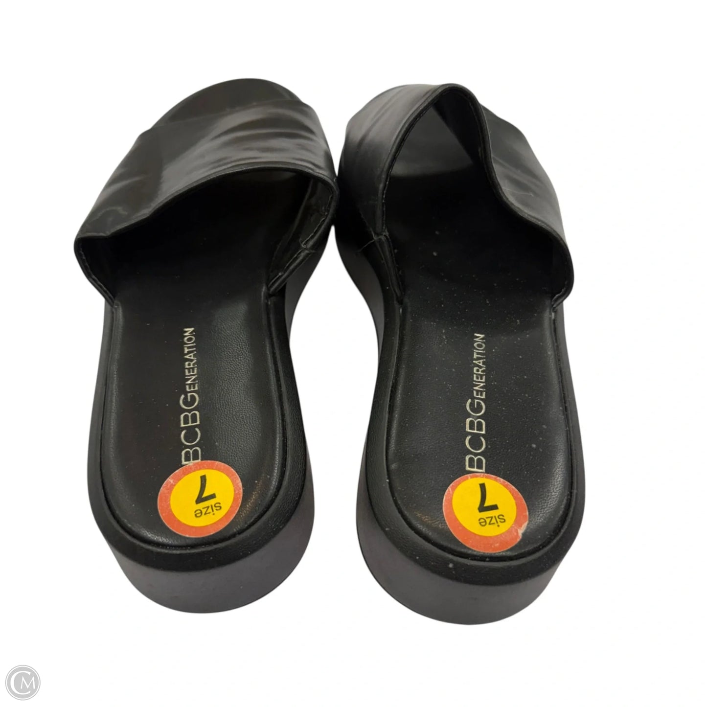 Sandals Flats By Bcbgeneration In Black, Size: 7