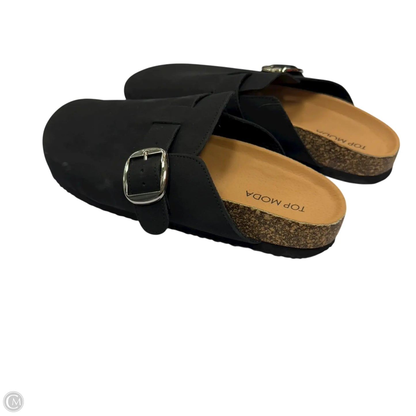 Shoes Flats By Top Moda In Black, Size: 7.5