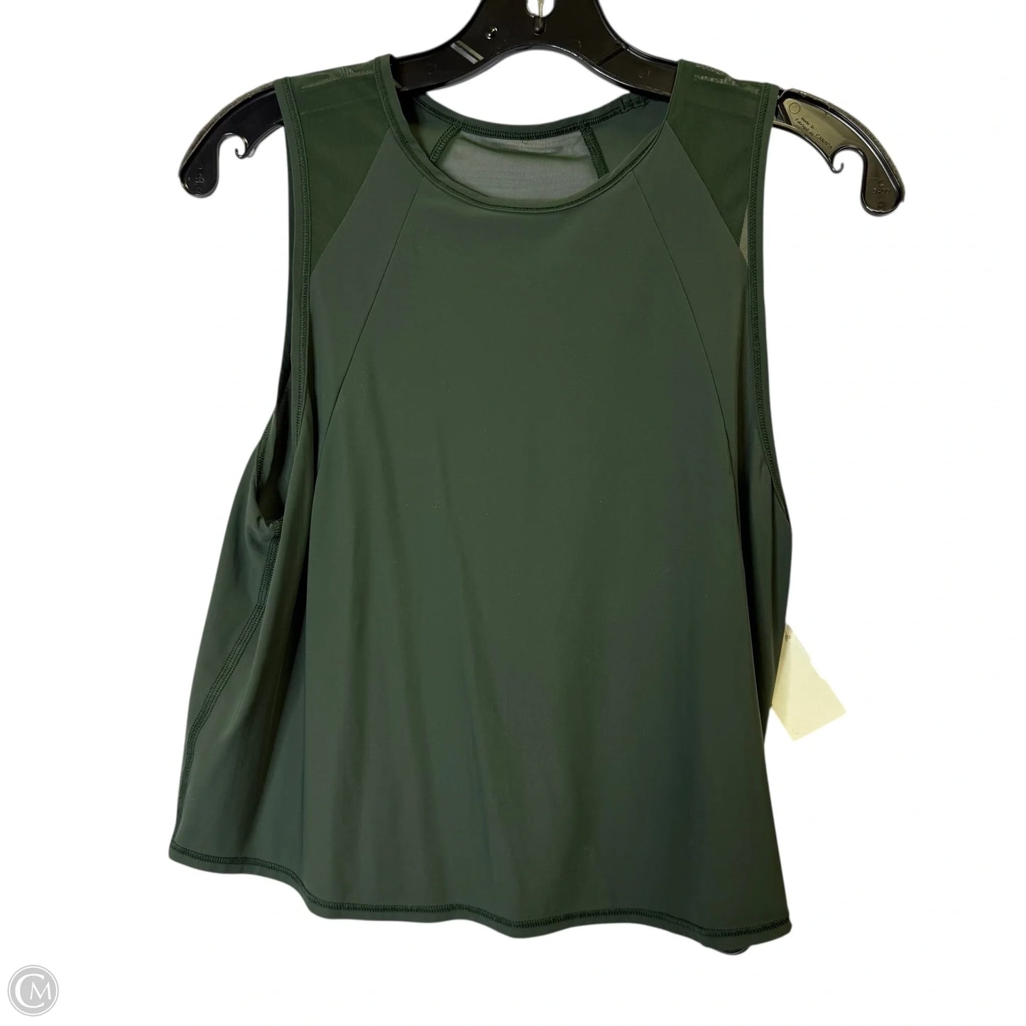 Athletic Tank Top By Lululemon In Green, Size: S