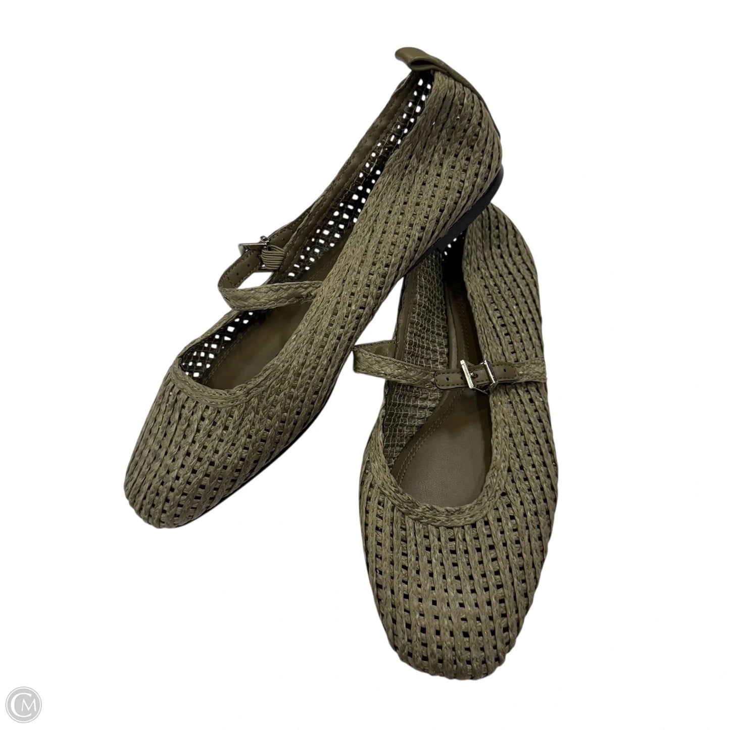Shoes Flats By H&m In Taupe, Size: 6