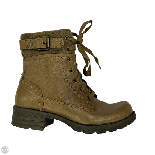 Boots Combat By Earthbound In Tan, Size: 6.5