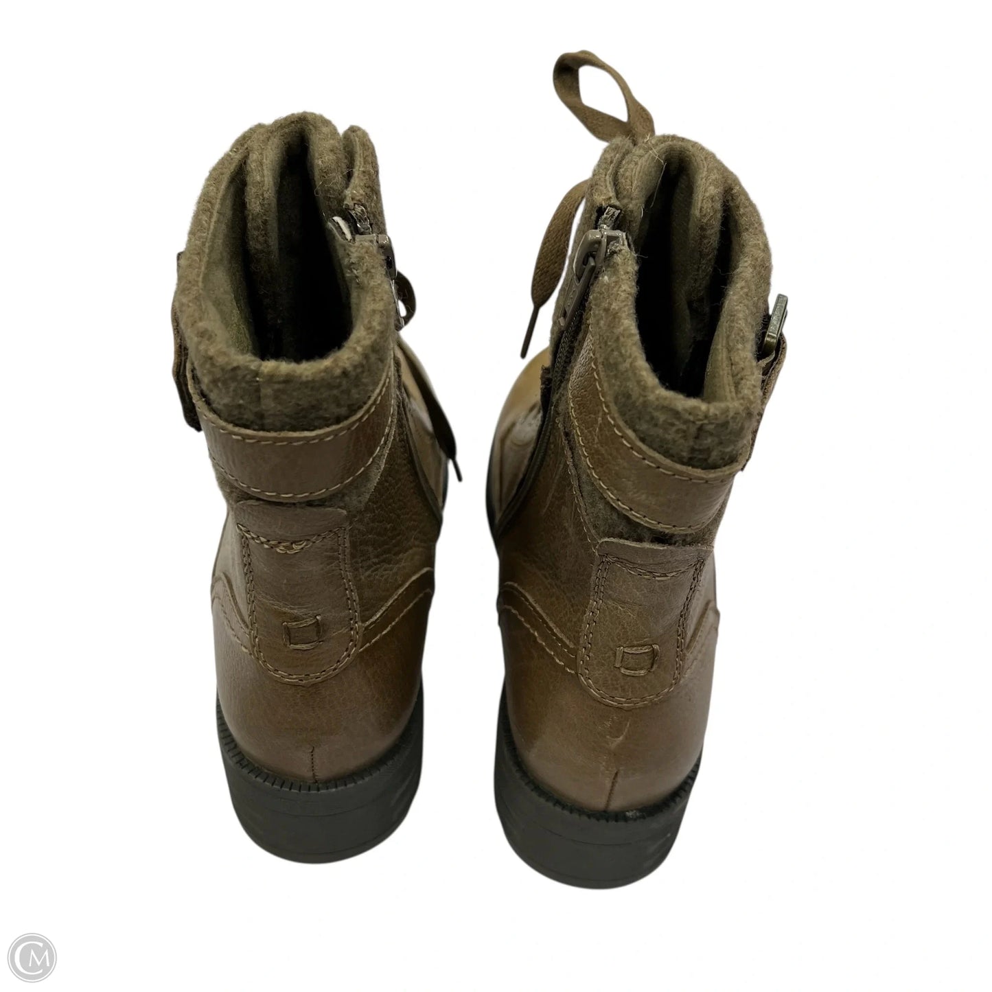 Boots Combat By Earthbound In Tan, Size: 6.5