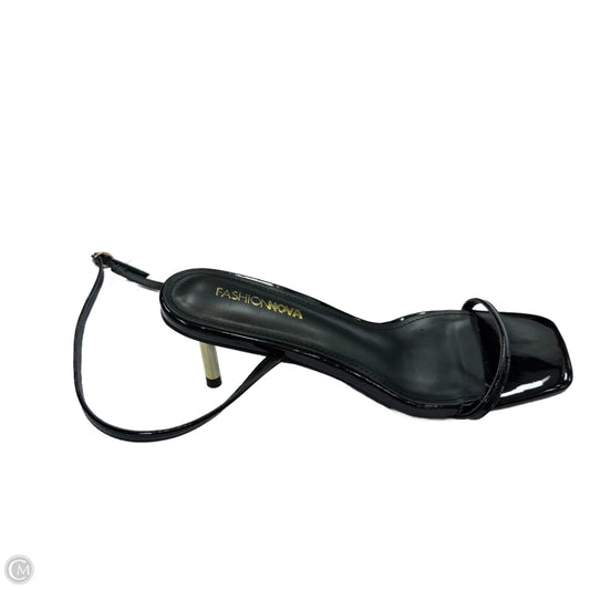 Shoes Heels Kitten By Fashion Nova In Black, Size: 9