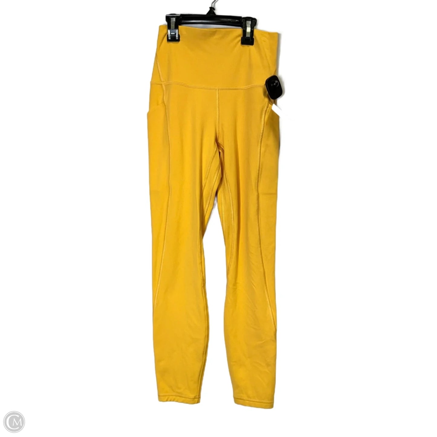 Athletic Leggings By Lululemon In Orange, Size: 4