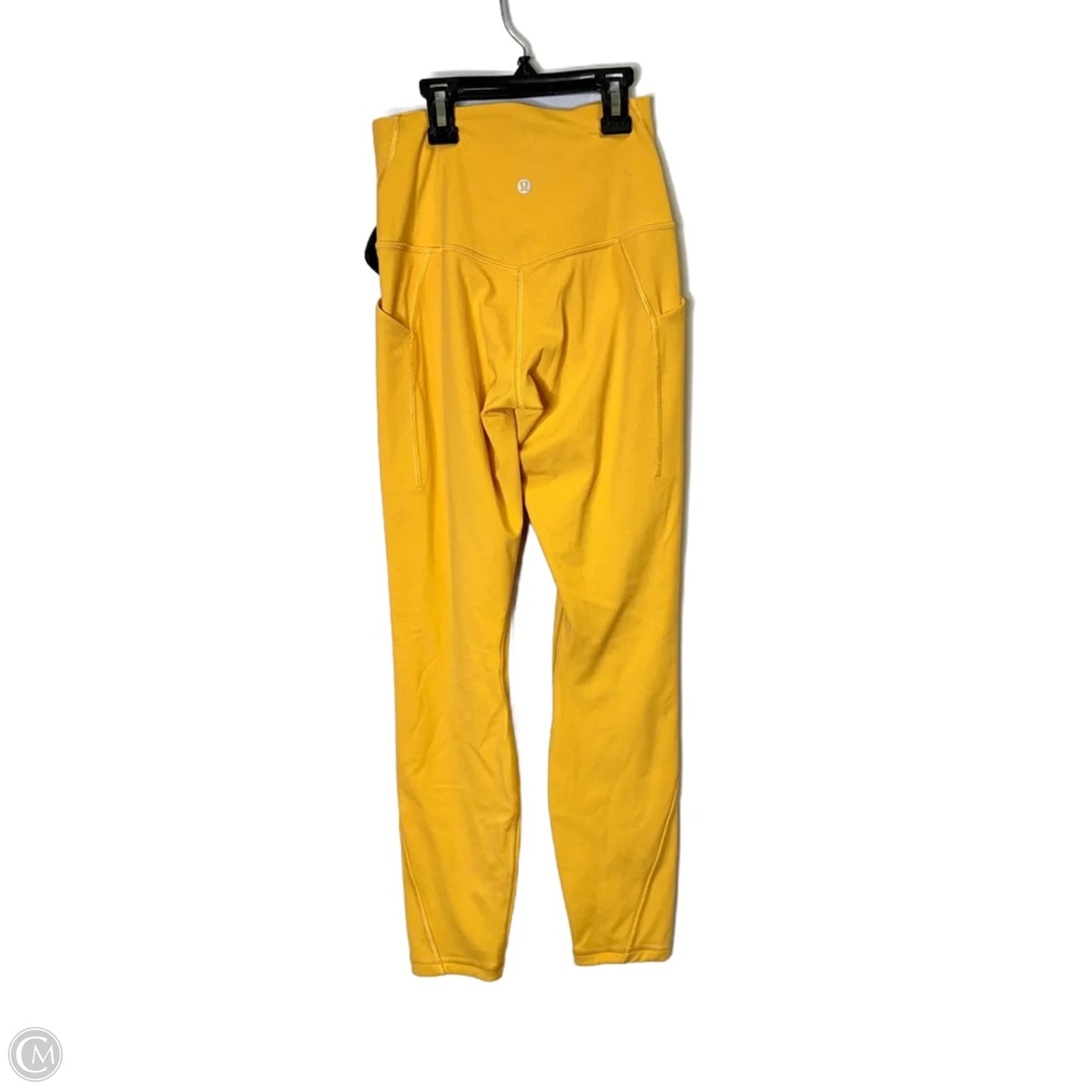 Athletic Leggings By Lululemon In Orange, Size: 4