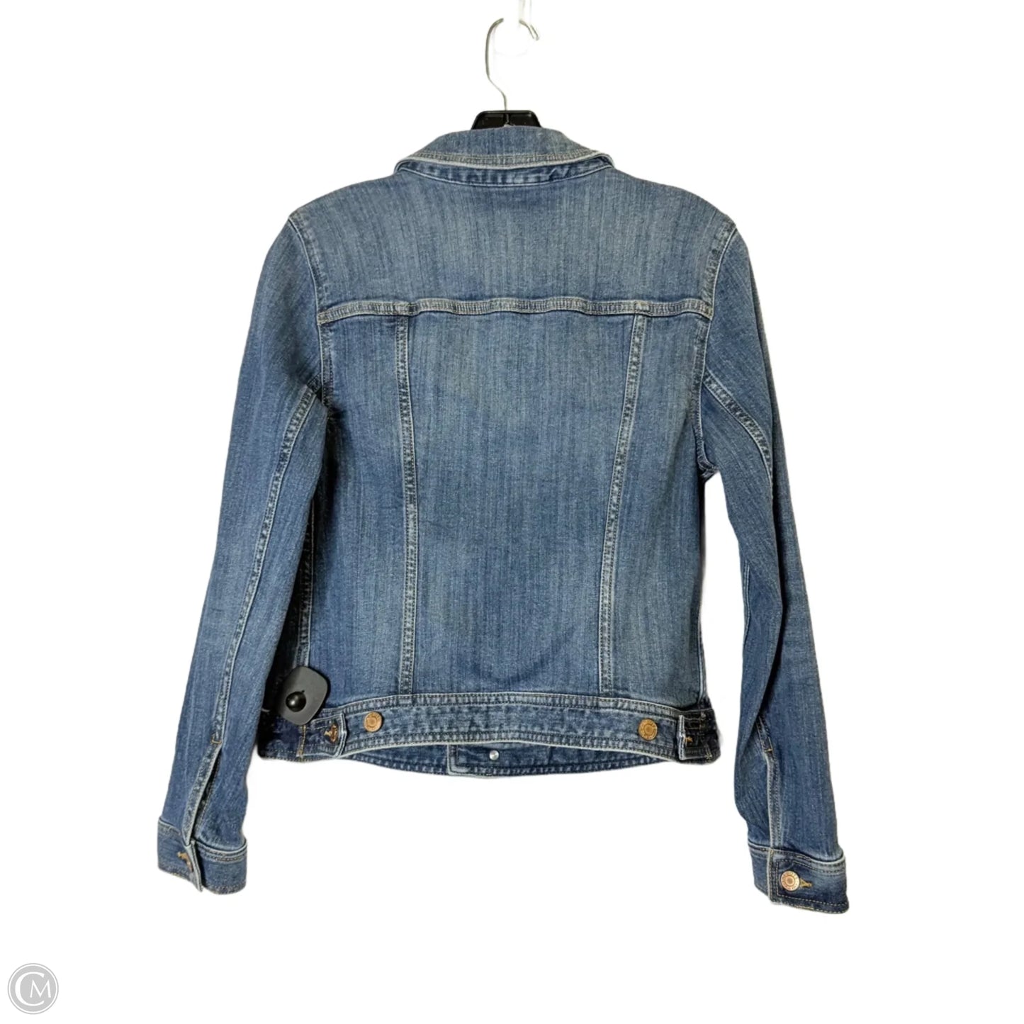 Jacket Denim By Talbots In Blue Denim, Size: S