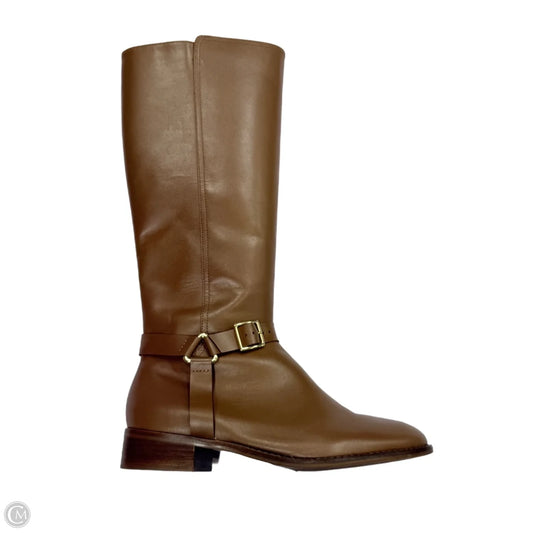 Boots Knee Flats By Talbots In Brown, Size: 8.5