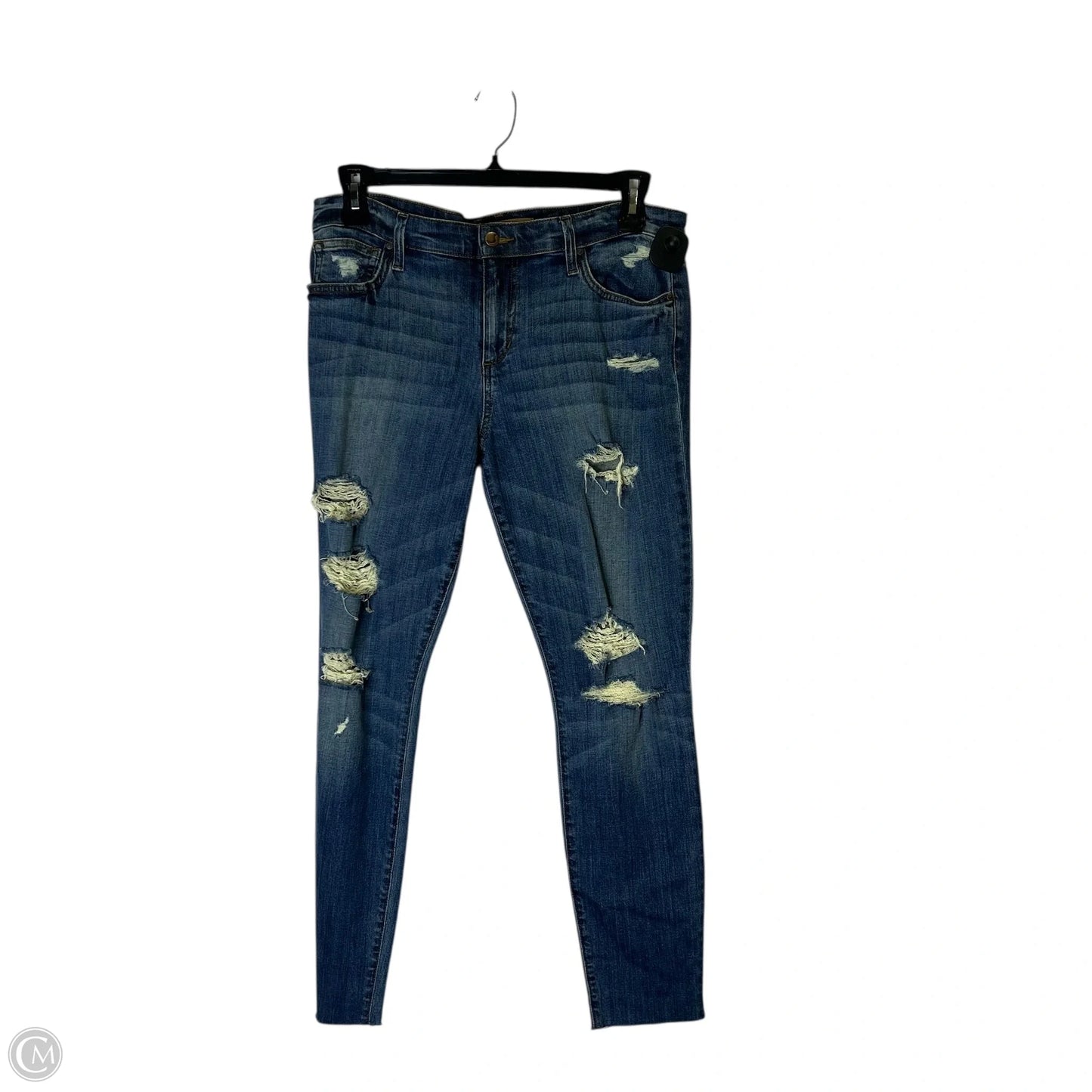 Jeans Skinny By Joes Jeans In Blue Denim, Size: 12