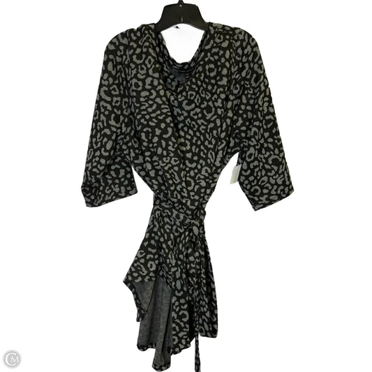 Top Short Sleeve By Lane Bryant In Black, Size: 26