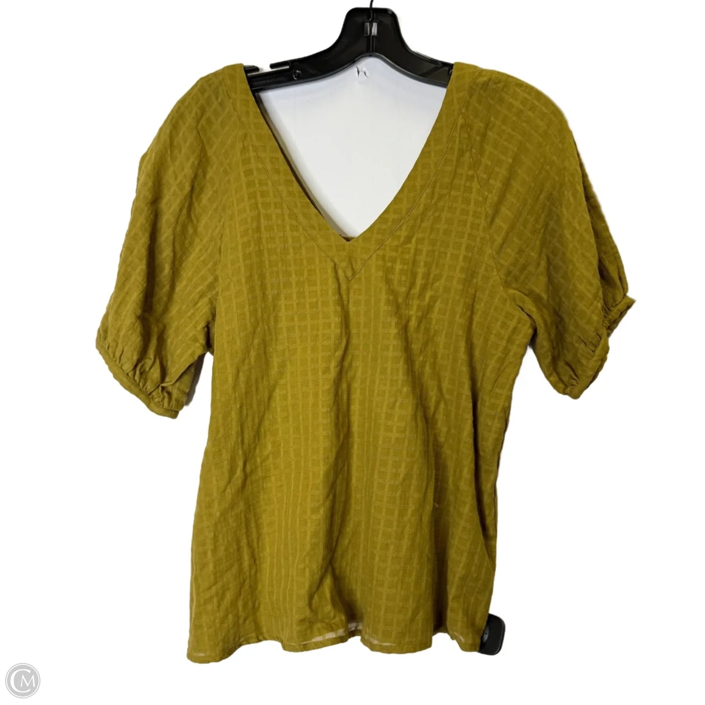 Top Short Sleeve By Banana Republic In Brown, Size: Xs