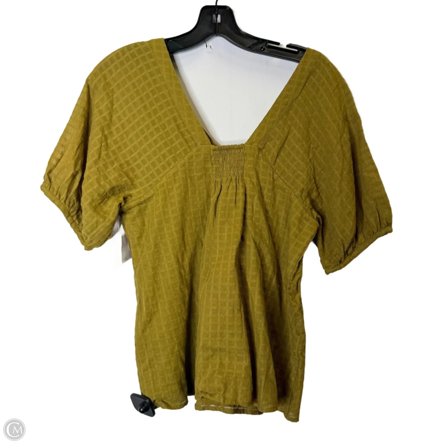 Top Short Sleeve By Banana Republic In Brown, Size: Xs