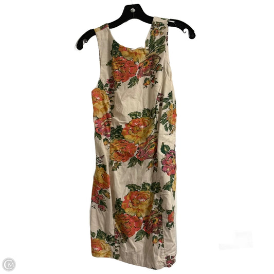 Dress Casual Short By Free People In Floral Print, Size: M