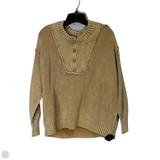Sweater By Ee Some In Brown, Size: M