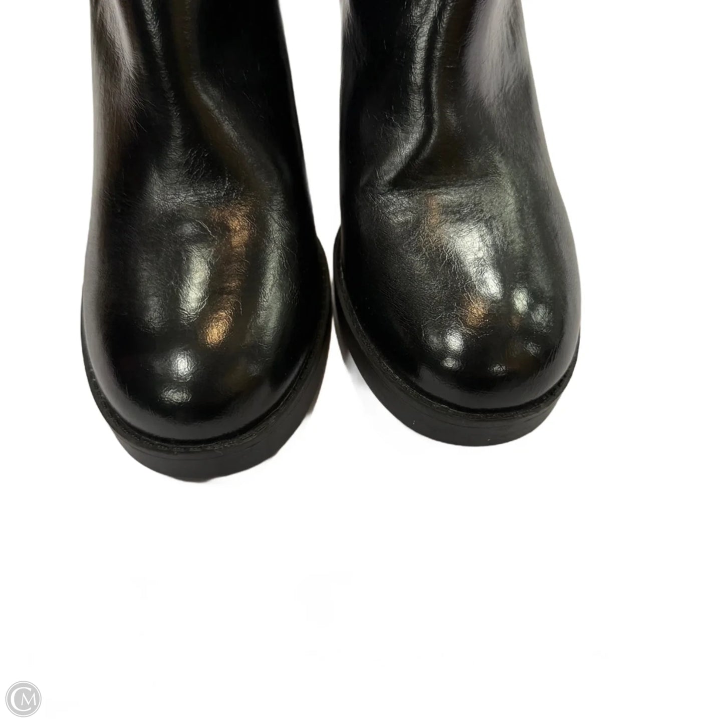 Boots Ankle Heels By Rampage In Black, Size: 9