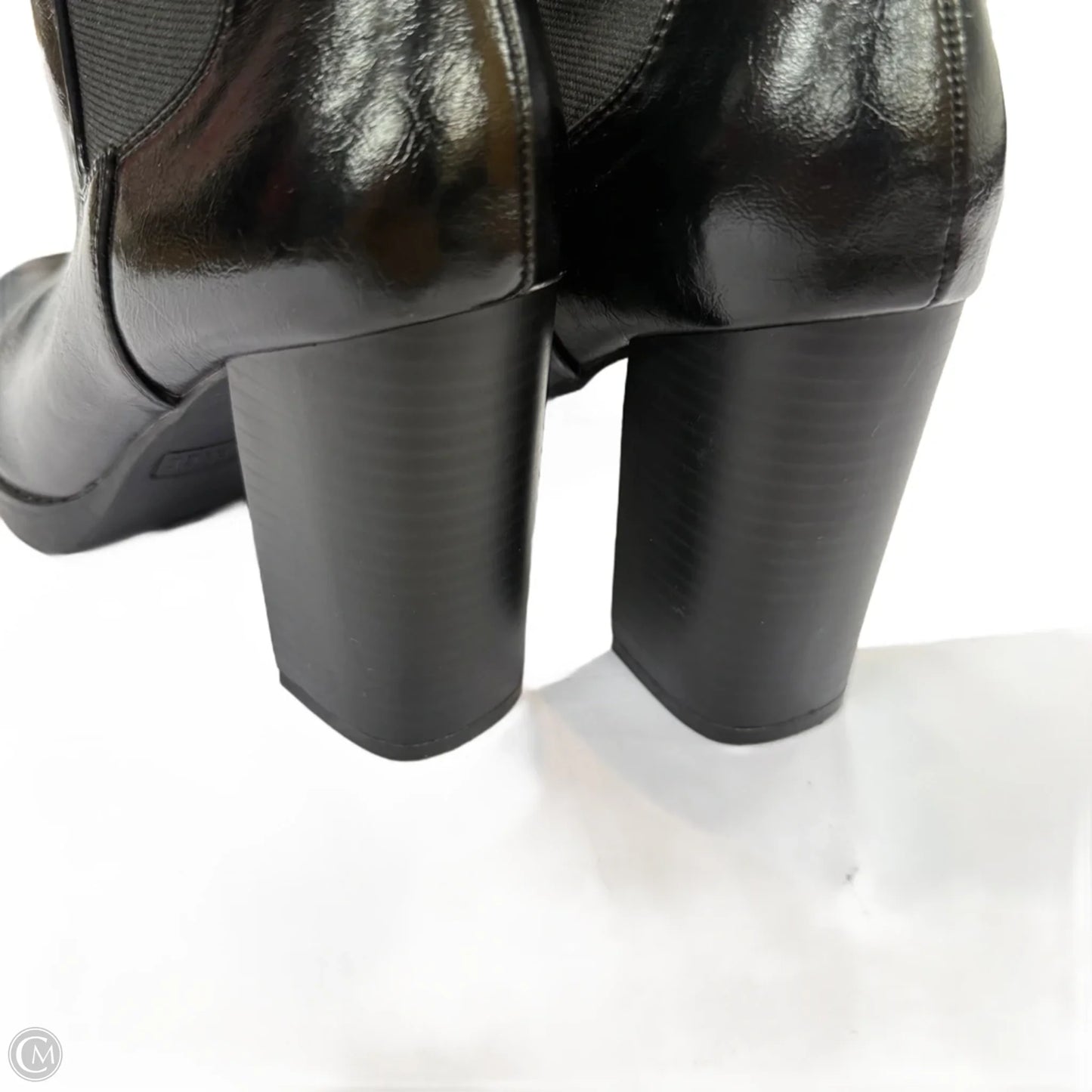 Boots Ankle Heels By Rampage In Black, Size: 9