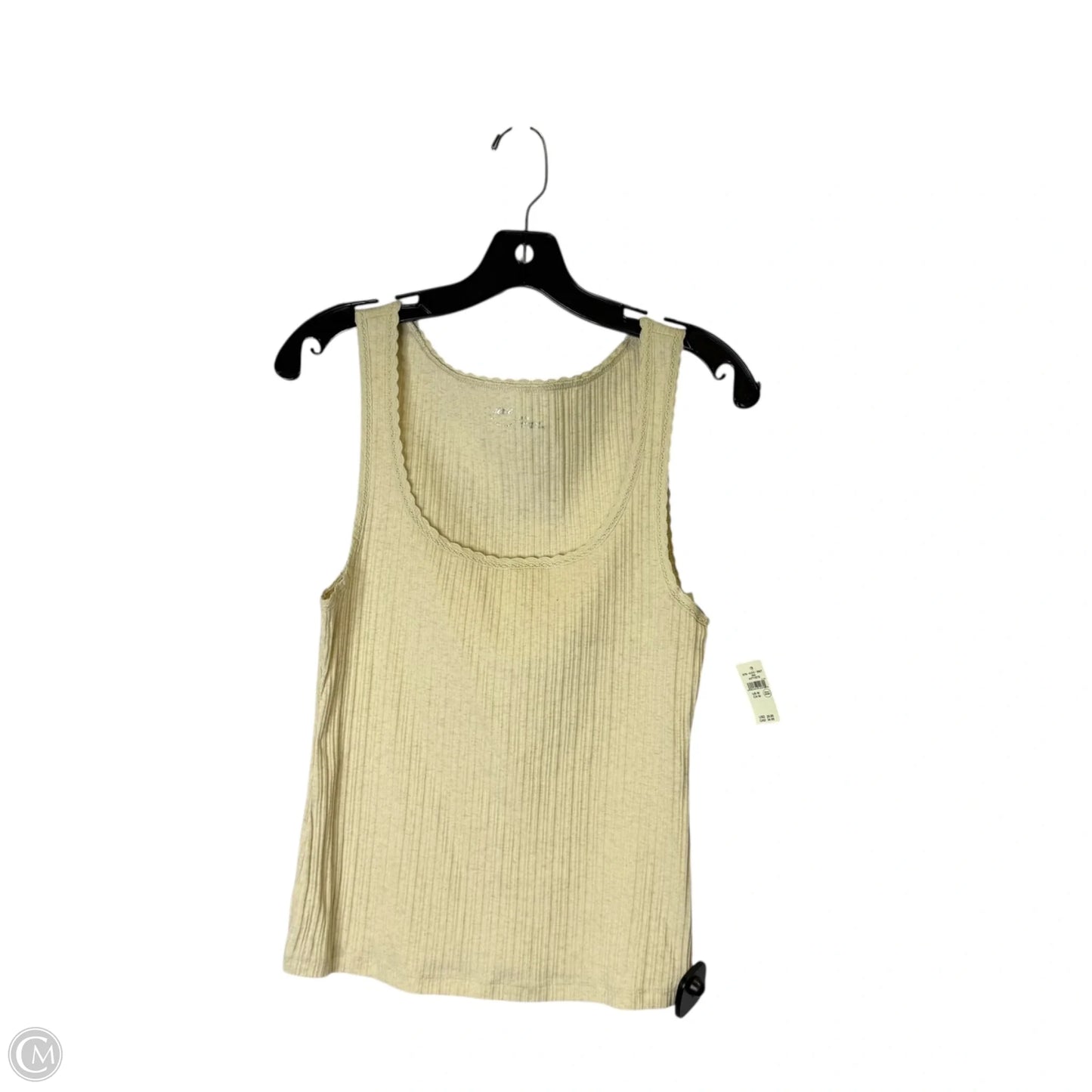 Top Sleeveless Basic By Aerie In Cream, Size: M