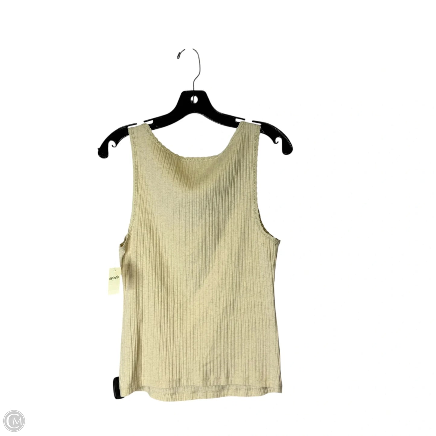 Top Sleeveless Basic By Aerie In Cream, Size: M