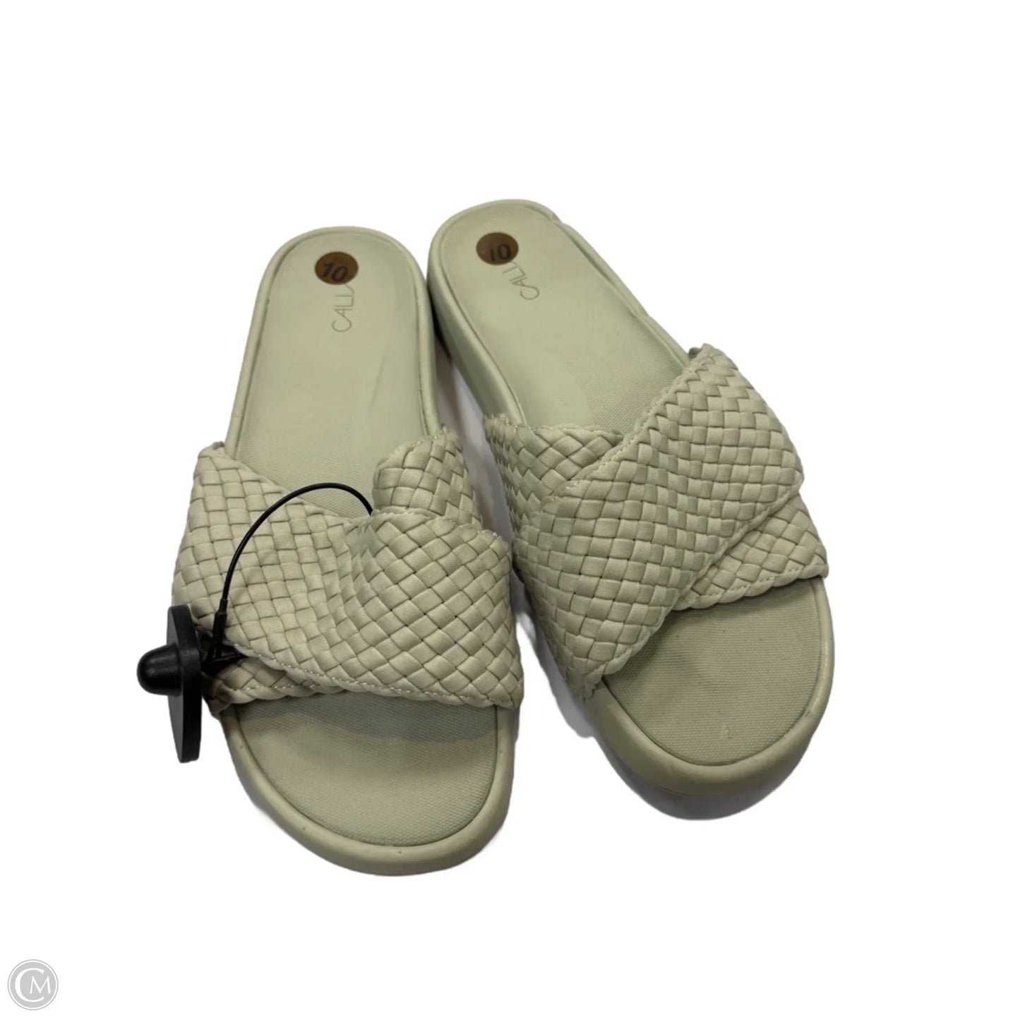 Sandals Flats By Calia In Grey, Size: 10