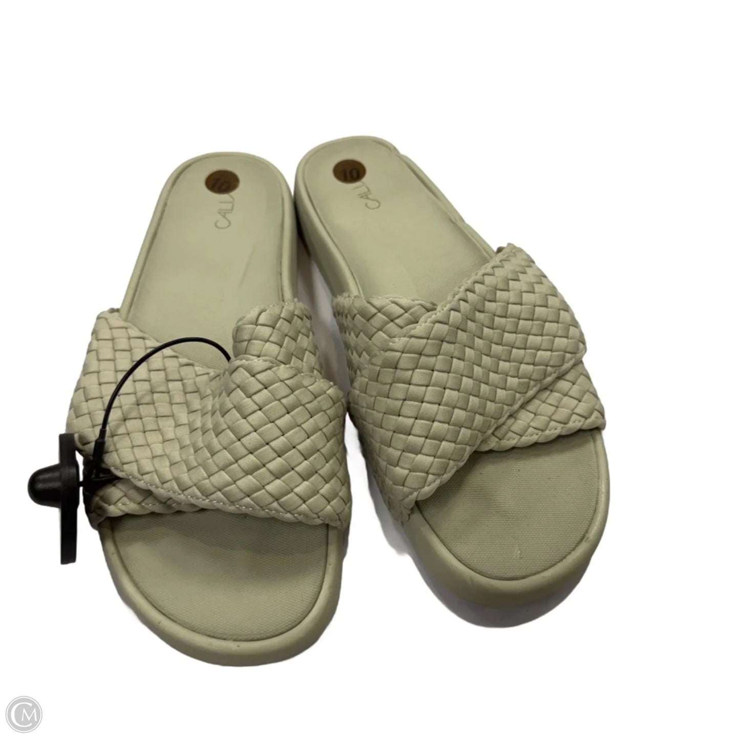 Sandals Flats By Calia In Grey, Size: 10