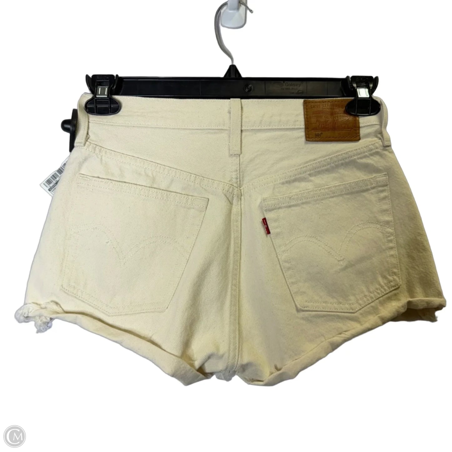 Shorts By Levis In Cream Denim, Size: 2