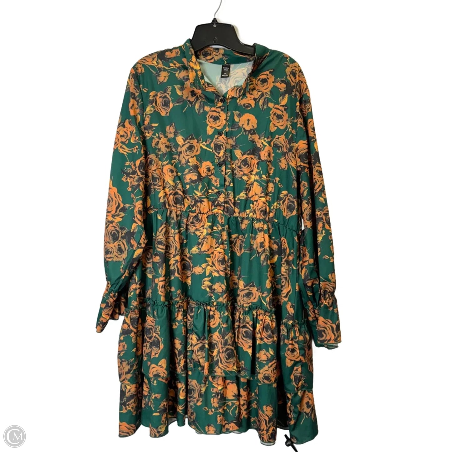 Dress Casual Short By Shein In Green, Size: 2x