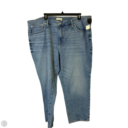 Jeans Boyfriend By Madewell In Blue Denim, Size: 26