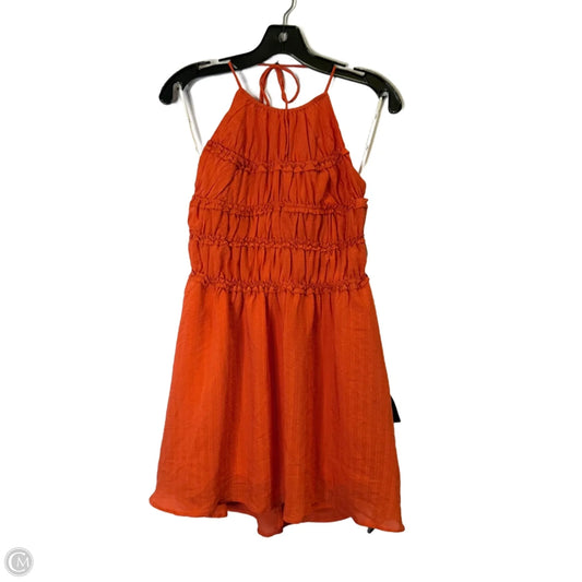 Dress Casual Short By Lulus In Orange, Size: L