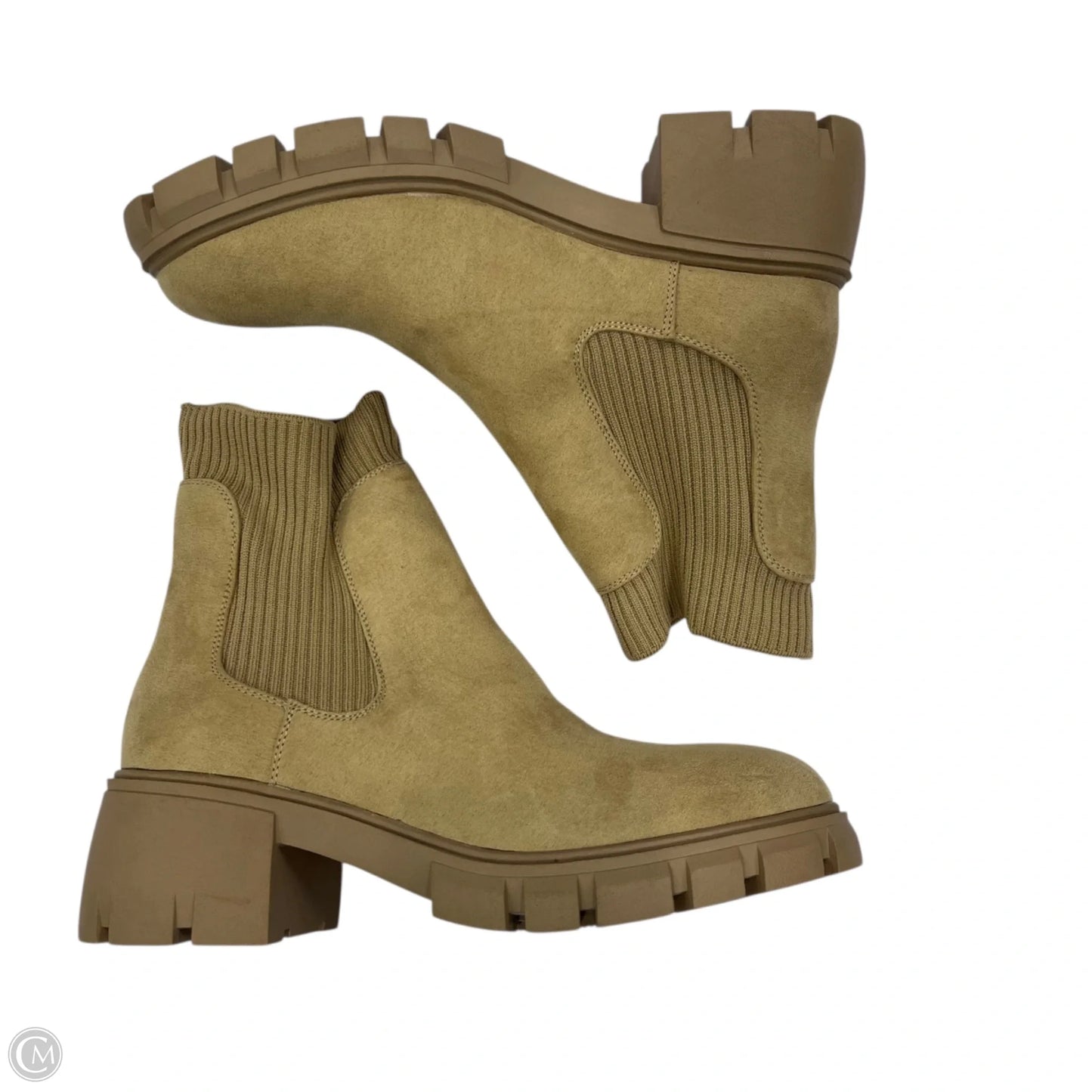 Boots Ankle Flats By Sincerely Jules In Tan, Size: 10