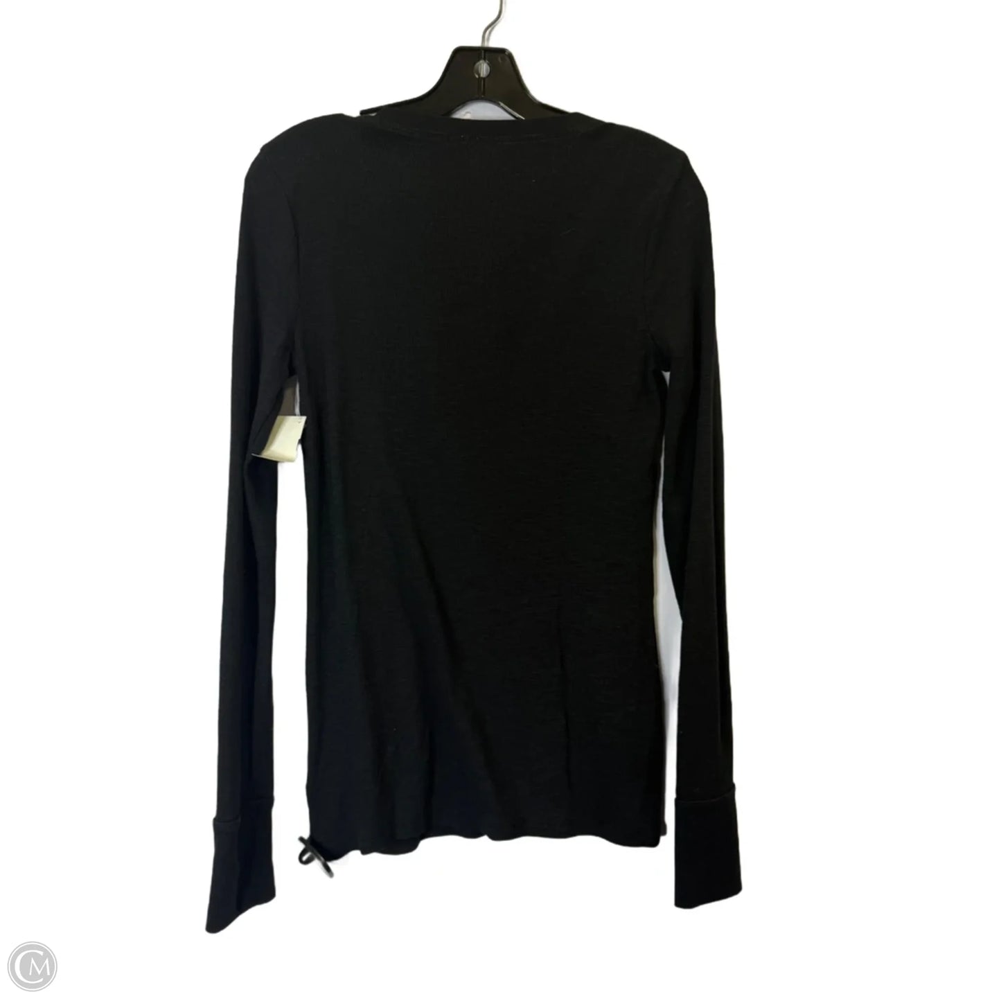 Top Long Sleeve By Gap In Black, Size: S