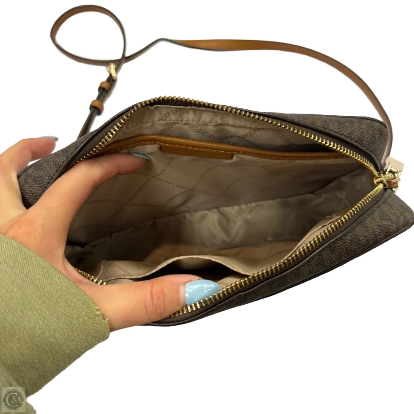 Crossbody Designer By Michael By Michael Kors, Size: Medium