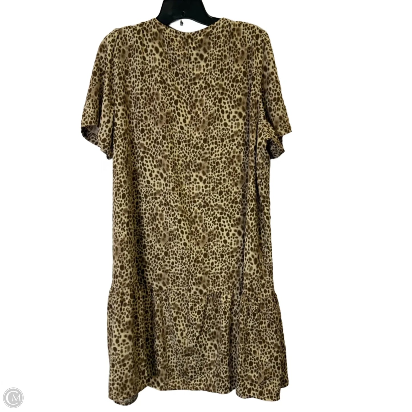Dress Casual Short By A New Day In Animal Print, Size: Xxl