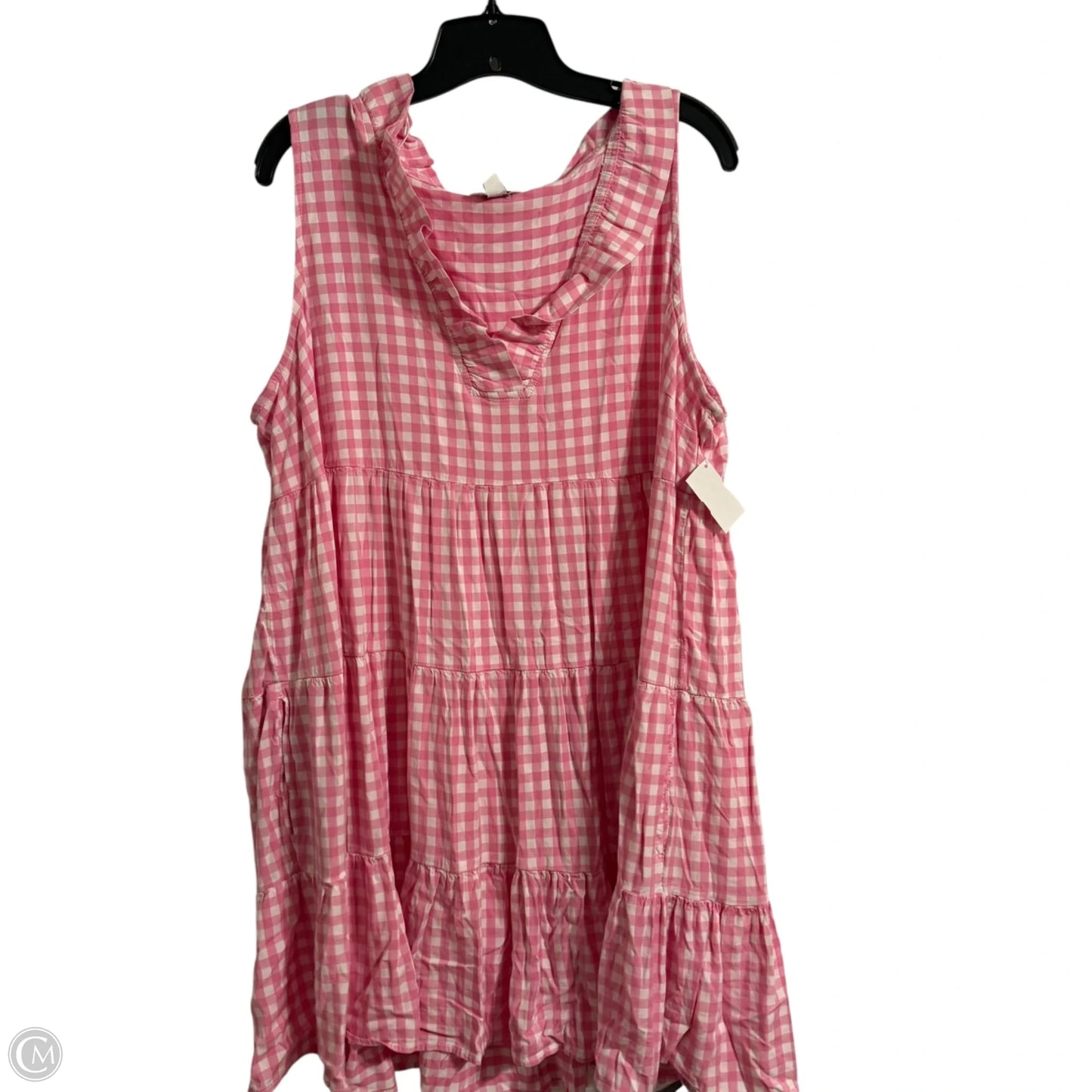 Dress Casual Short By Crown And Ivy In Pink, Size: Xxl