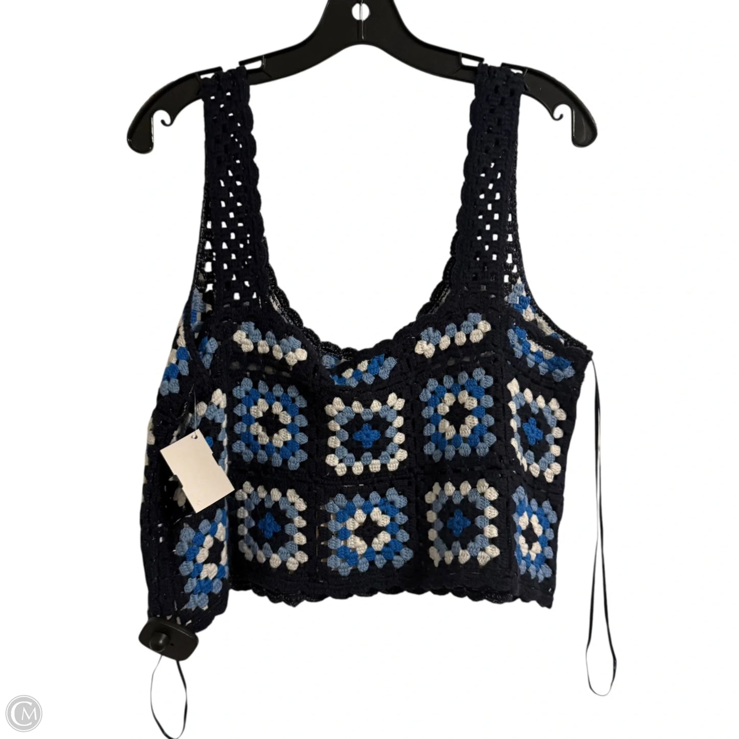 Top Sleeveless By Sincerely Jules In Blue, Size: Xl