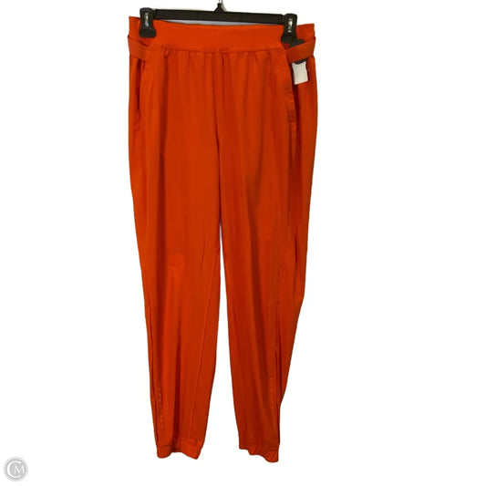 Athletic Pants By Lululemon In Orange, Size: 10