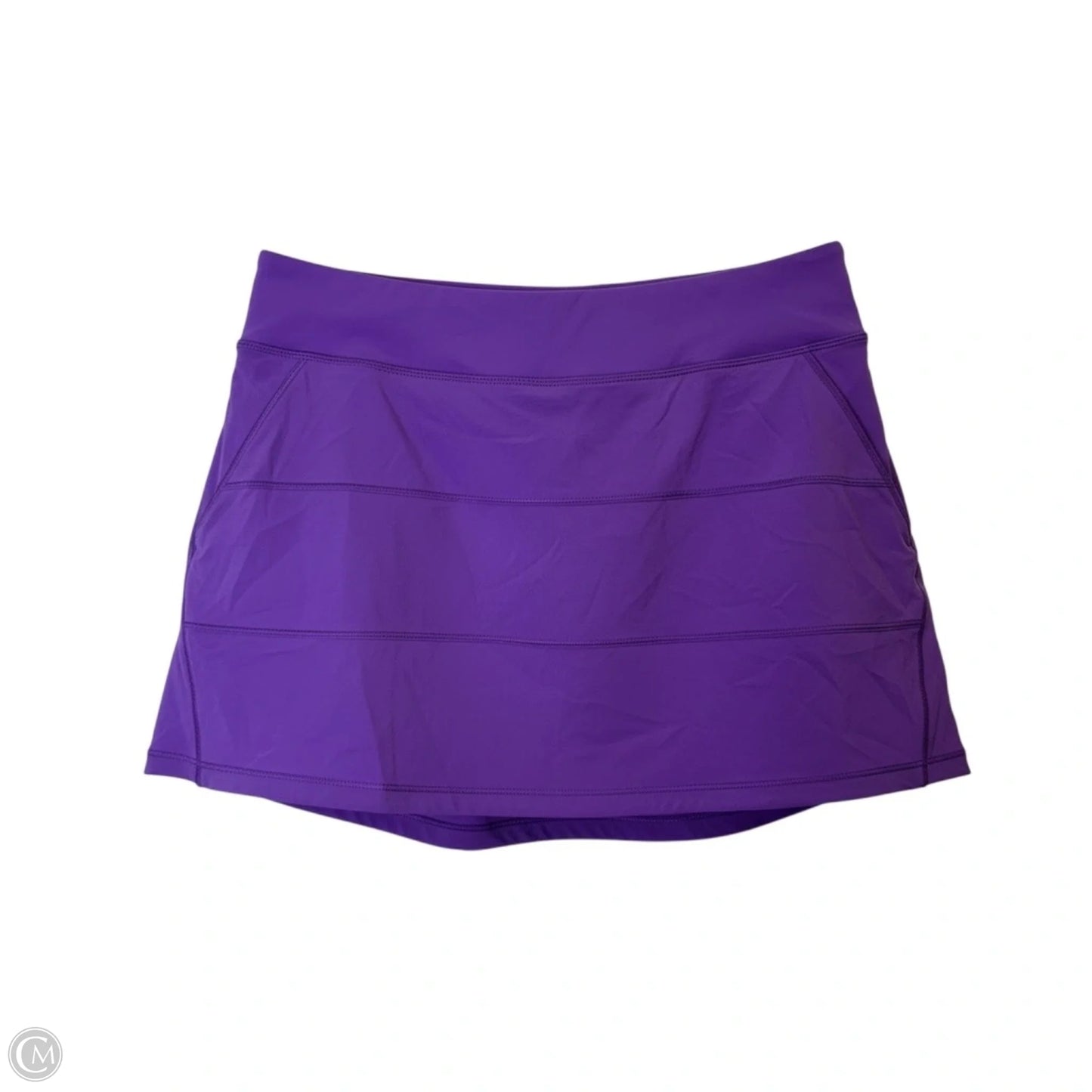 Athletic Skort By Lululemon In Purple, Size: 16