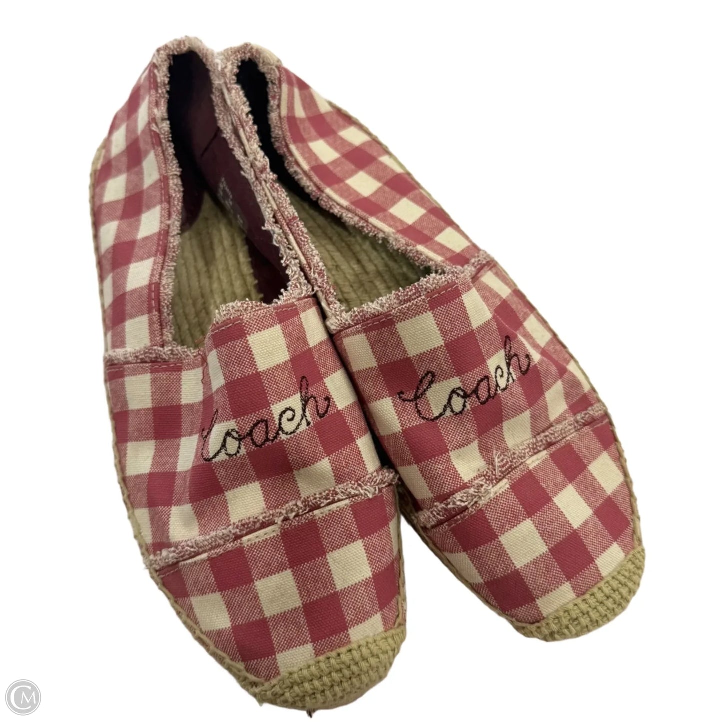 Shoes Designer By Coach In Pink, Size: 10