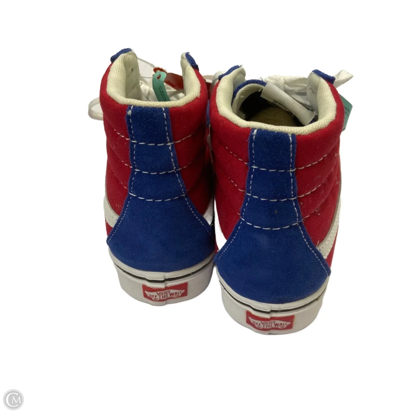 Shoes Sneakers By Vans In Blue, Size: 8.5