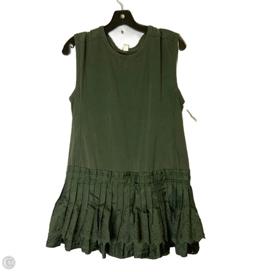Dress Casual Short By Daily Practice By Anthropologie In Green, Size: S
