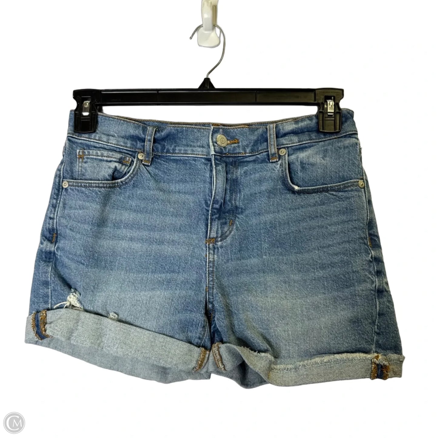 Shorts By Loft In Blue Denim, Size: 0