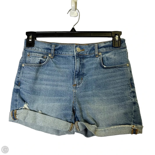 Shorts By Loft In Blue Denim, Size: 0