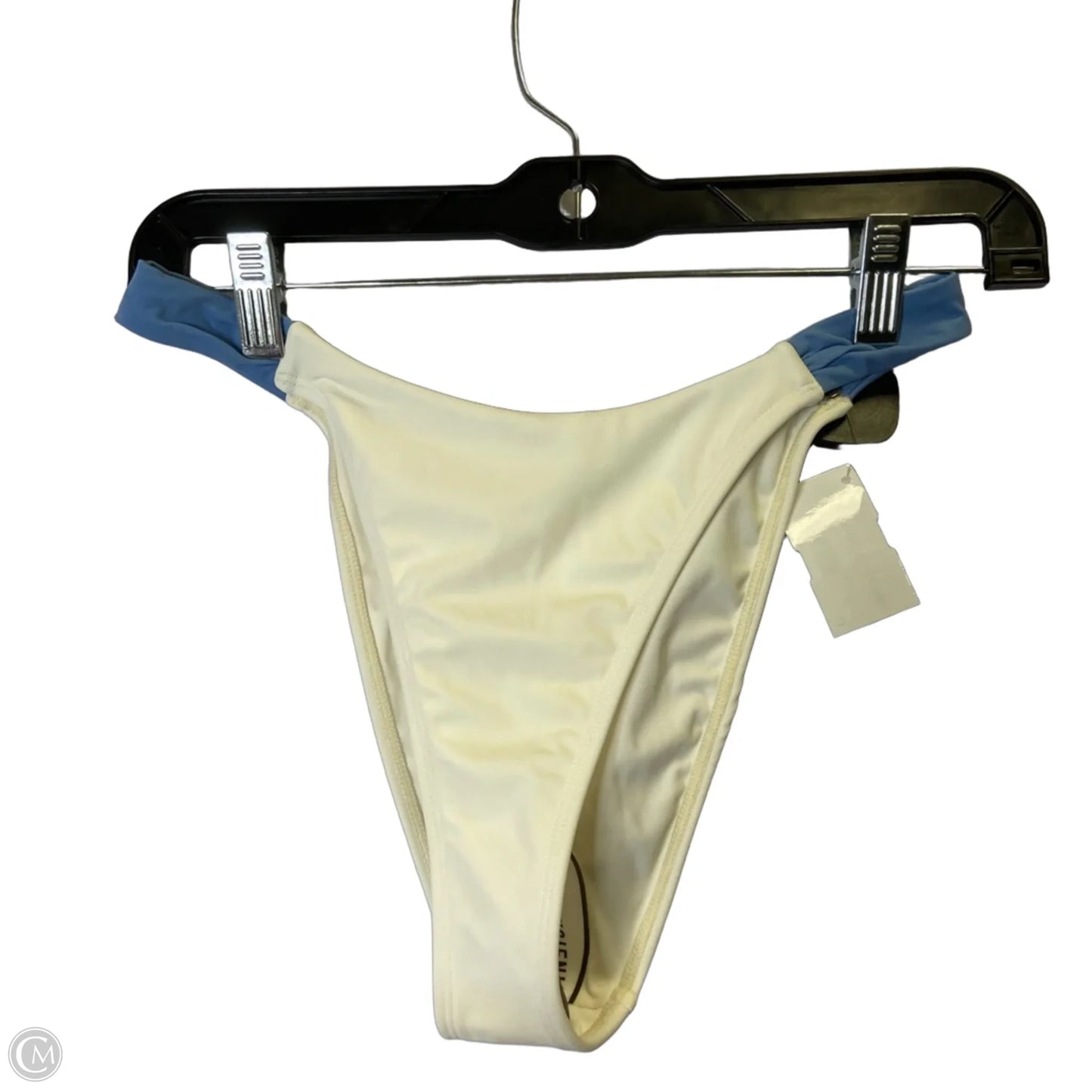 Swimsuit Bottom By Clothes Mentor In Cream, Size: M