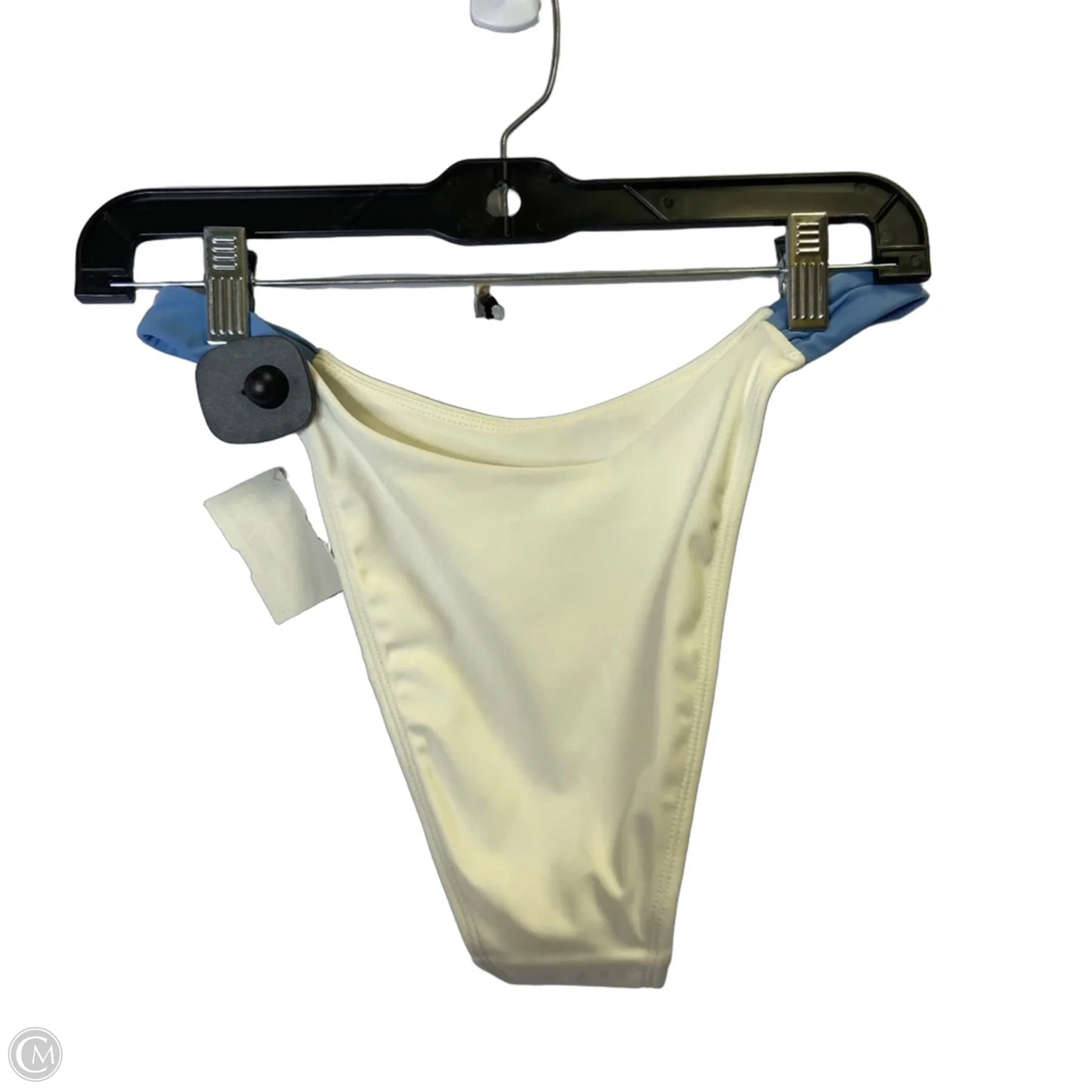 Swimsuit Bottom By Clothes Mentor In Cream, Size: M