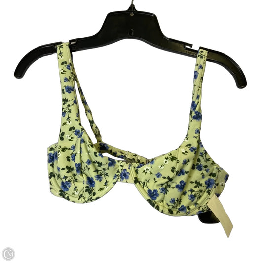 Swimsuit Top By Abercrombie And Fitch In Green, Size: S