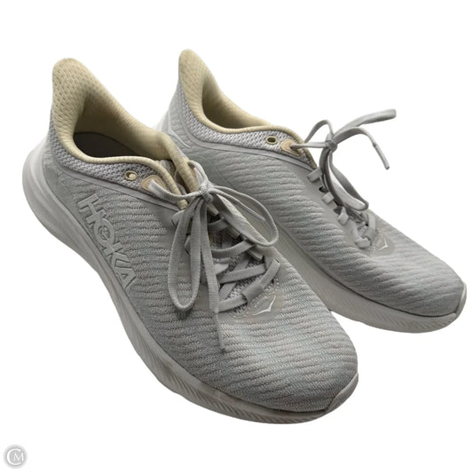 Shoes Athletic By Hoka In Grey, Size: 7.5