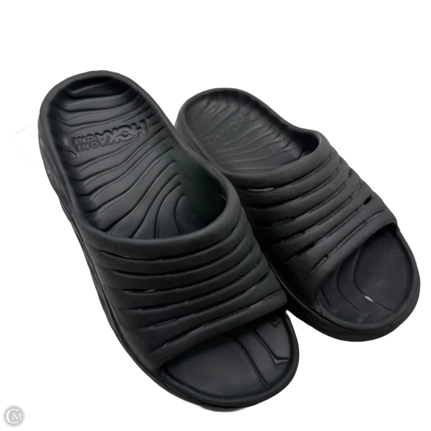 Sandals Flats By Hoka In Black, Size: 7