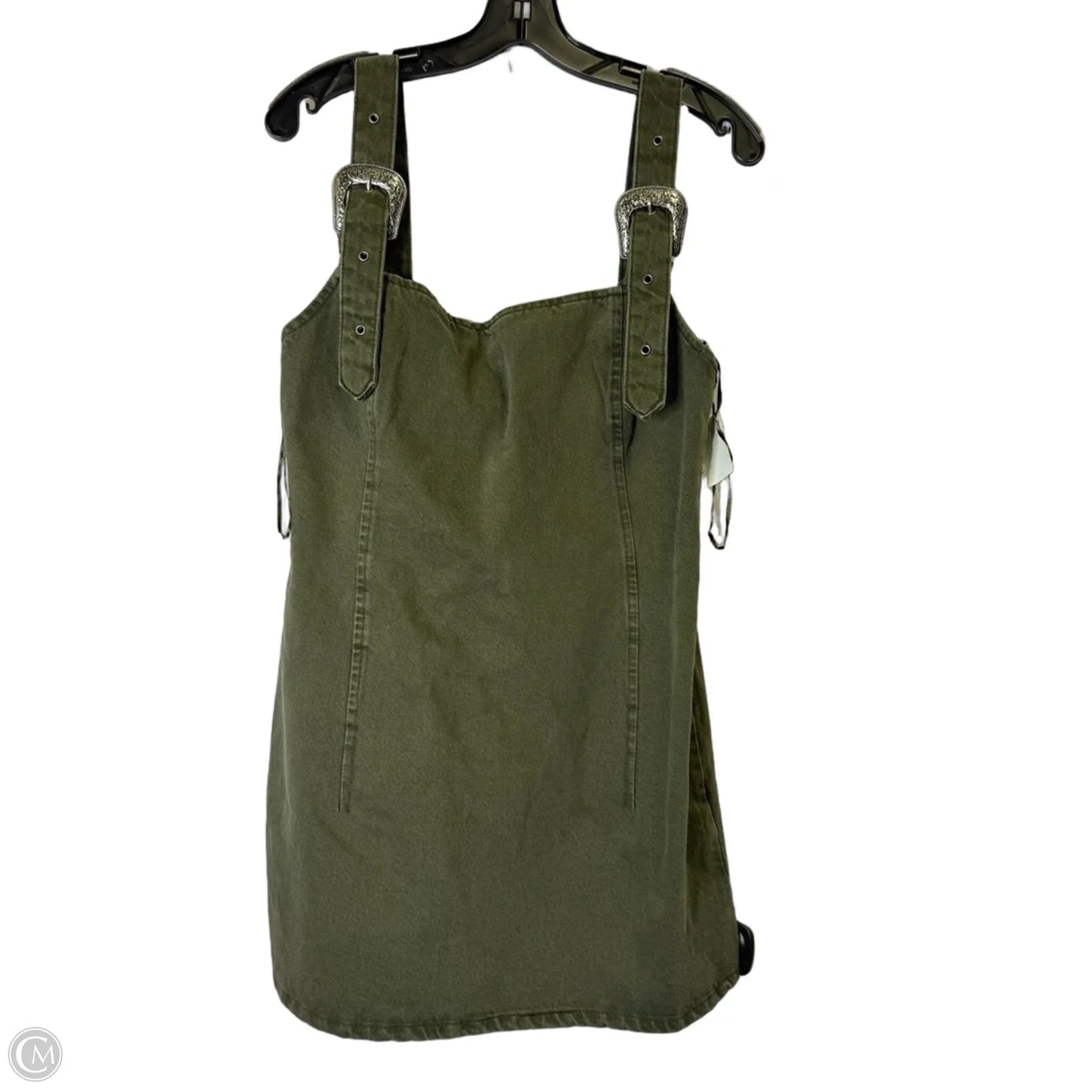 Dress Casual Short By Zara In Green, Size: L